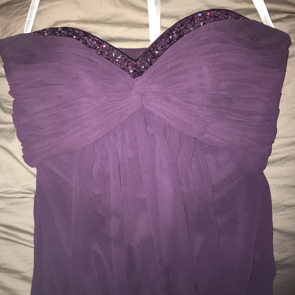 David’s Bridal formal occasion long dress